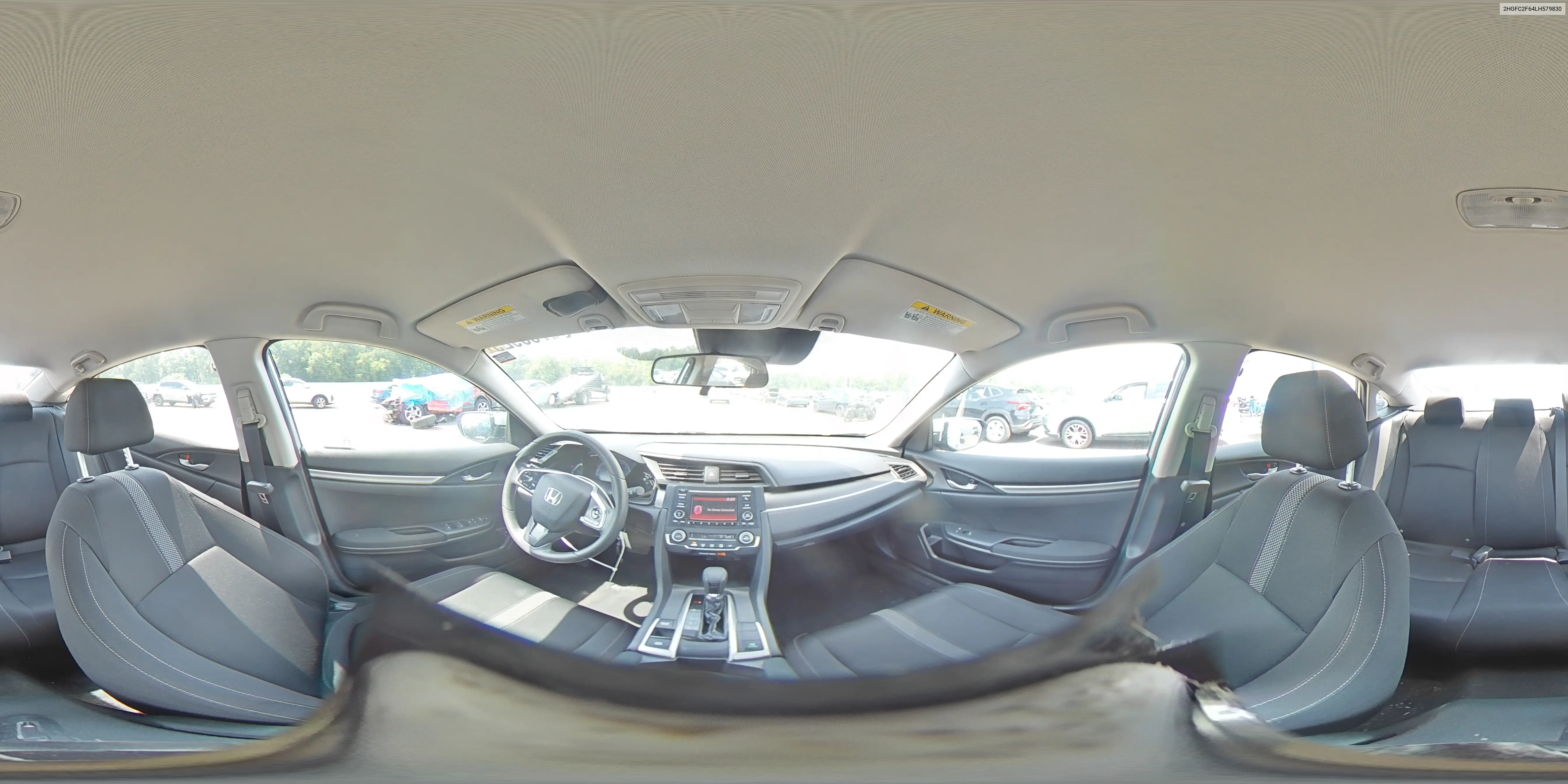 2020 Honda Civic Lx VIN: 2HGFC2F64LH579830 Lot: 62760925