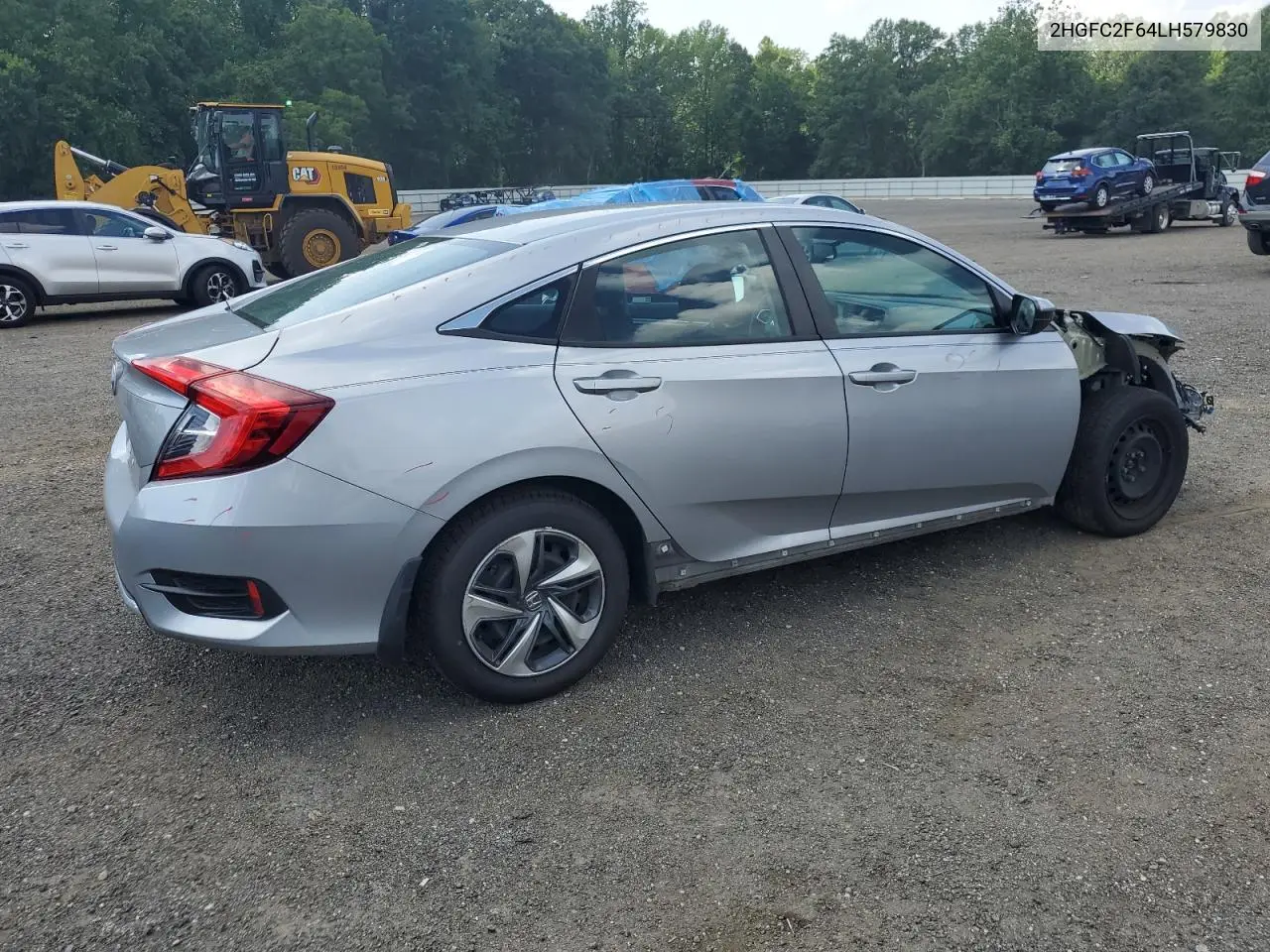 2020 Honda Civic Lx VIN: 2HGFC2F64LH579830 Lot: 62760925