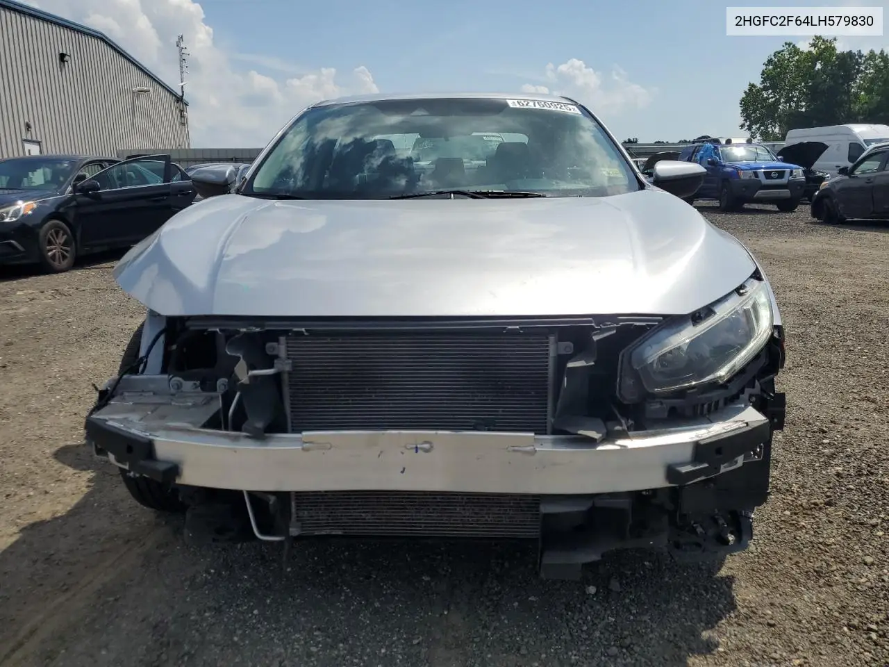2020 Honda Civic Lx VIN: 2HGFC2F64LH579830 Lot: 62760925