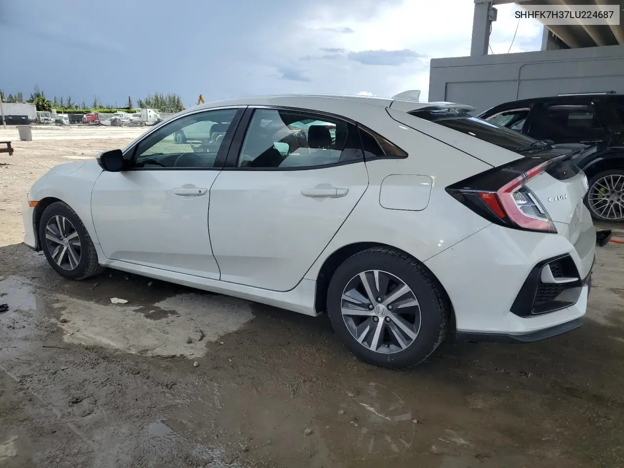 2020 Honda Civic Lx VIN: SHHFK7H37LU224687 Lot: 62820425