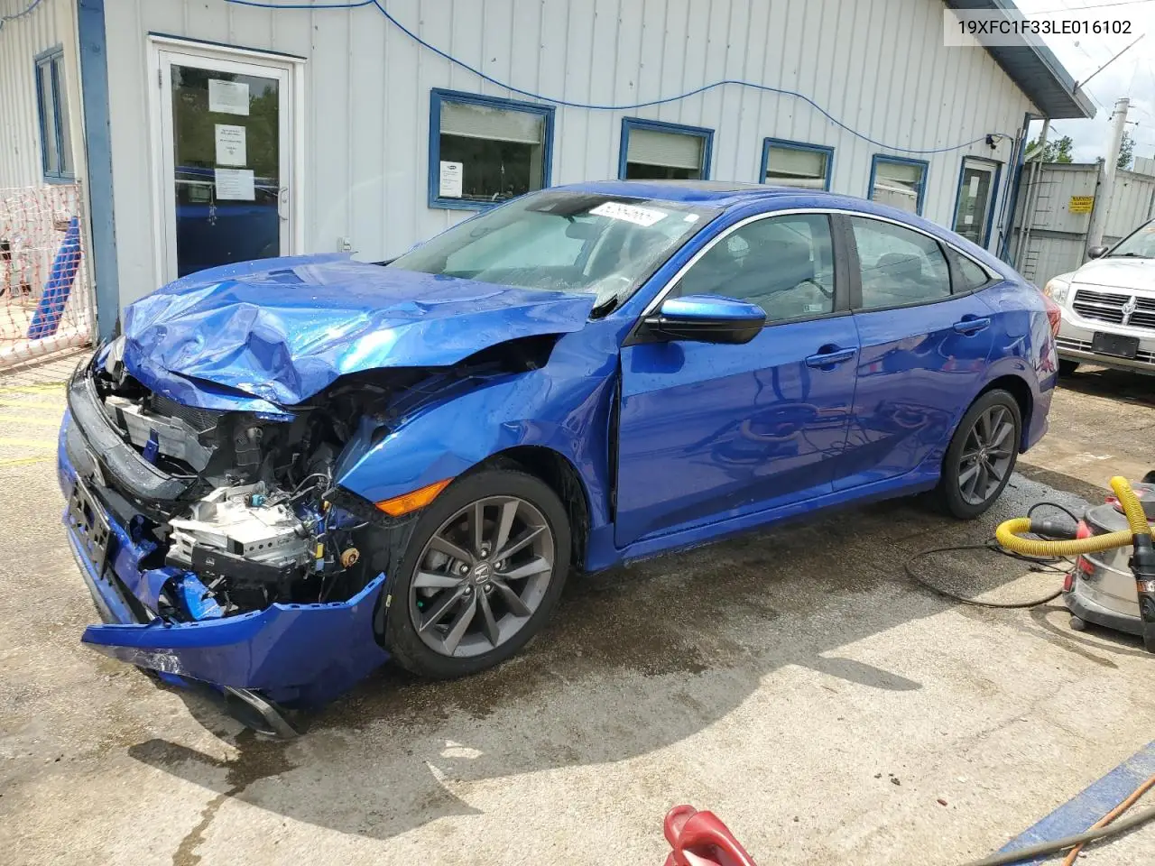 2020 Honda Civic Ex VIN: 19XFC1F33LE016102 Lot: 62864665