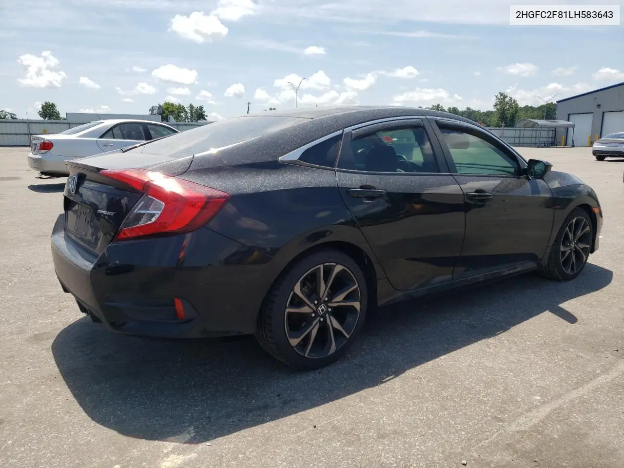 2020 Honda Civic Sport VIN: 2HGFC2F81LH583643 Lot: 62869555