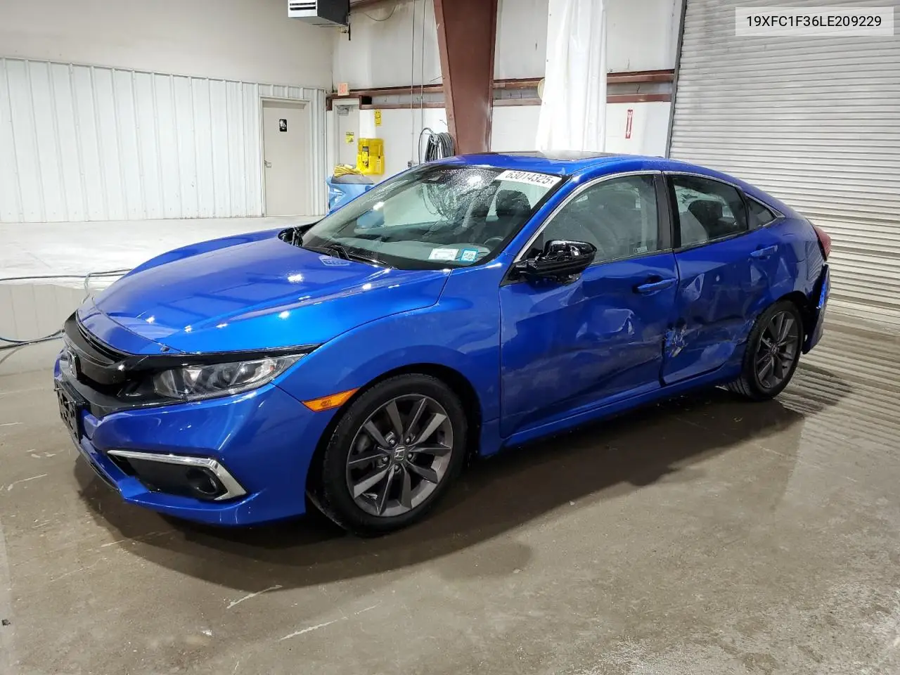 2020 Honda Civic Ex VIN: 19XFC1F36LE209229 Lot: 63014325