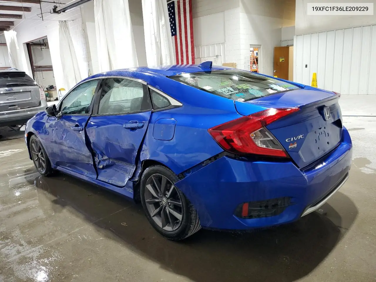 2020 Honda Civic Ex VIN: 19XFC1F36LE209229 Lot: 63014325