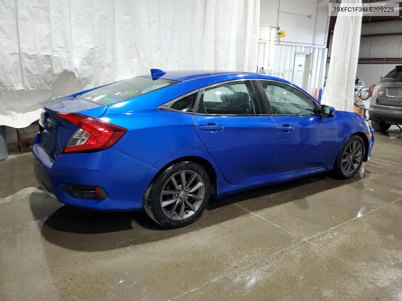 2020 Honda Civic Ex VIN: 19XFC1F36LE209229 Lot: 63014325