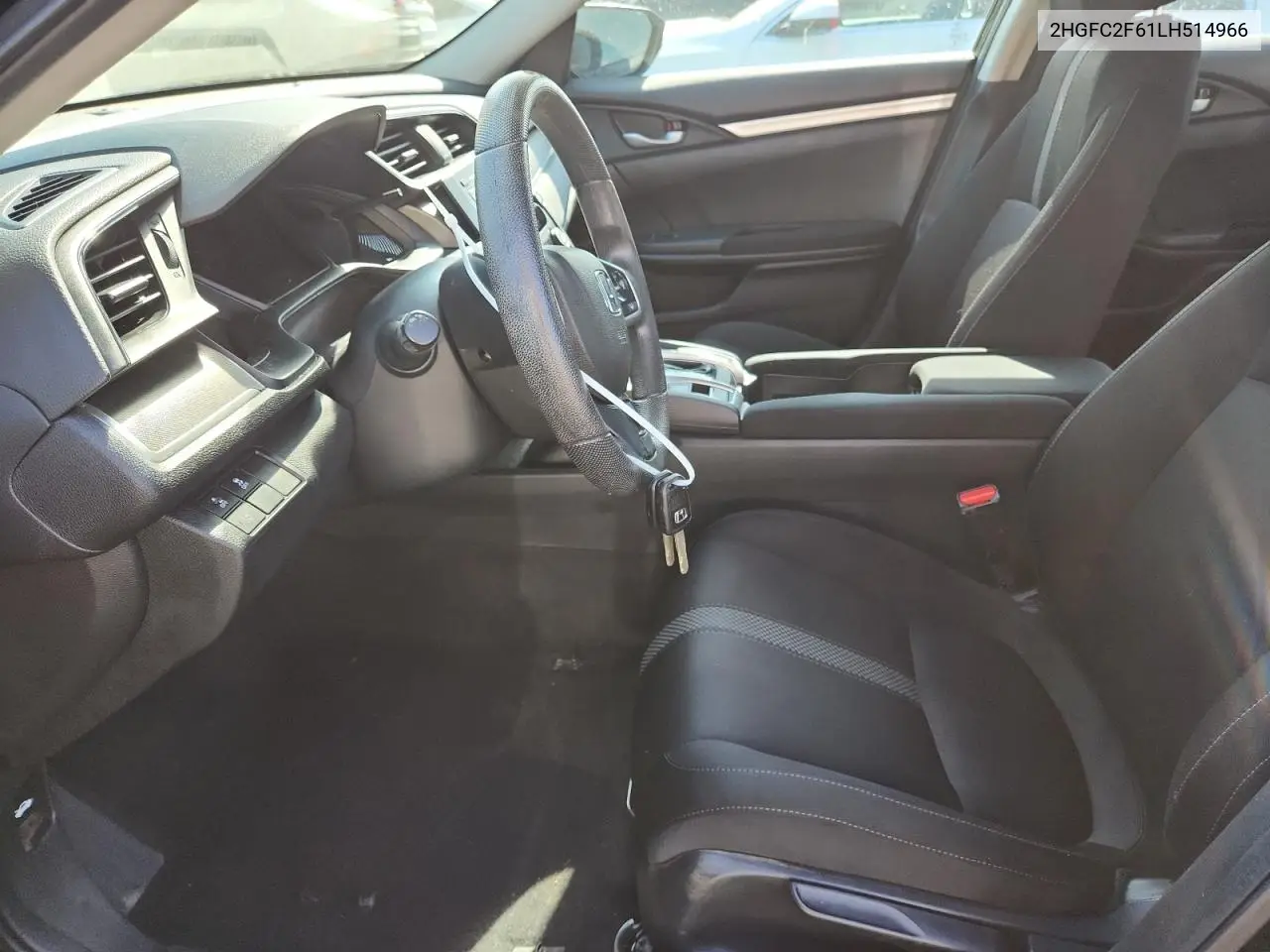 2020 Honda Civic Lx VIN: 2HGFC2F61LH514966 Lot: 65466475