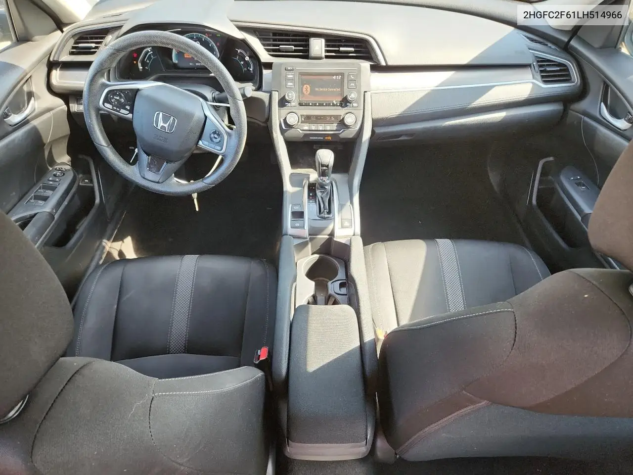 2020 Honda Civic Lx VIN: 2HGFC2F61LH514966 Lot: 65466475