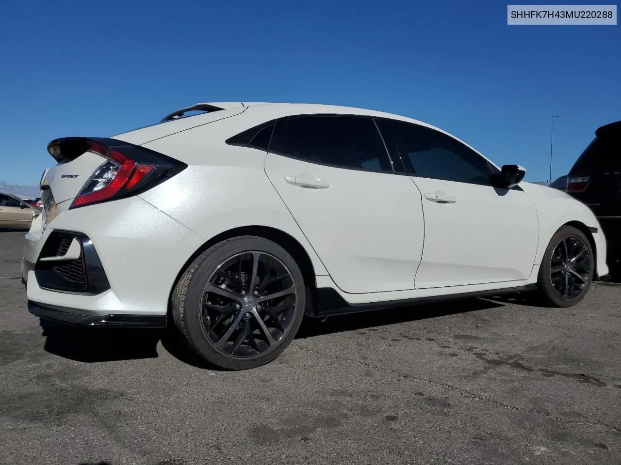 2021 Honda Civic Sport VIN: SHHFK7H43MU220288 Lot: 56731895