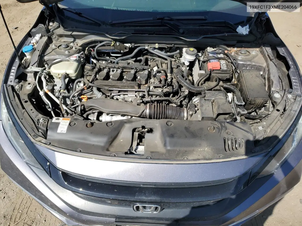 2021 Honda Civic Ex VIN: 19XFC1F3XME204066 Lot: 61880065