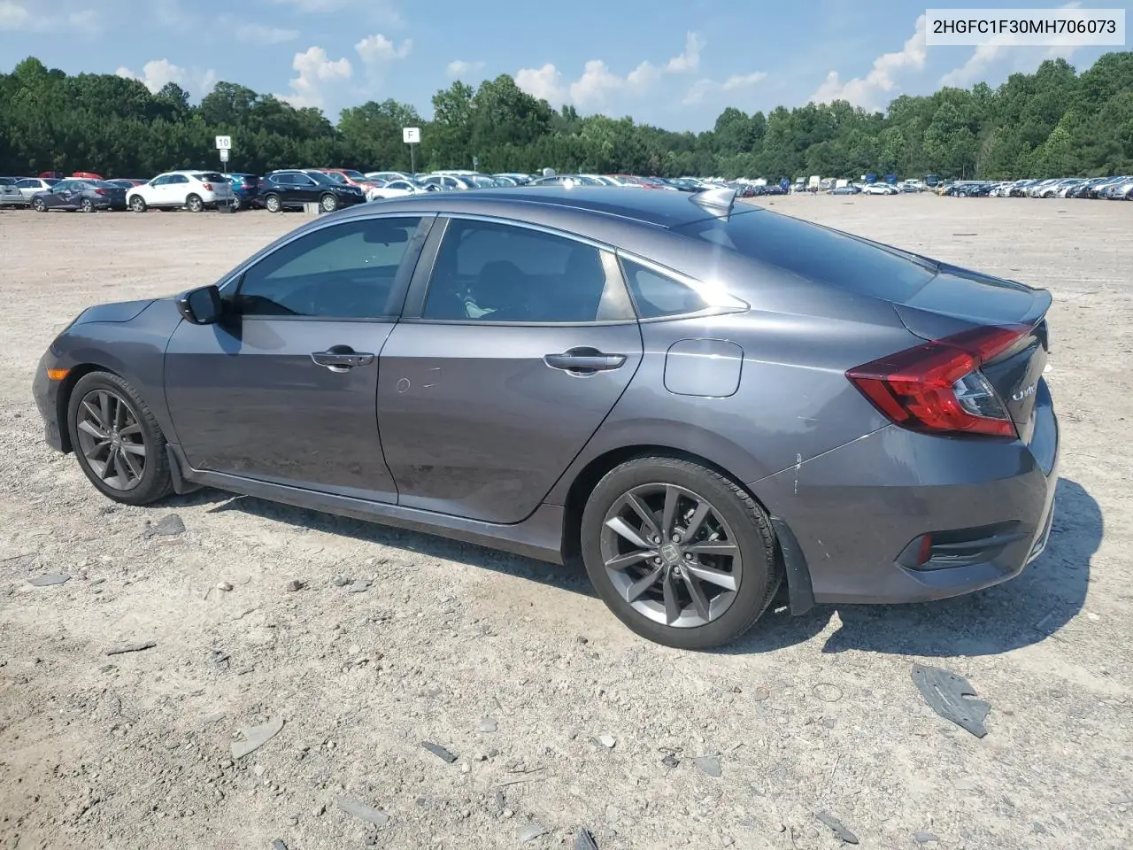 2021 Honda Civic Ex VIN: 2HGFC1F30MH706073 Lot: 62755745