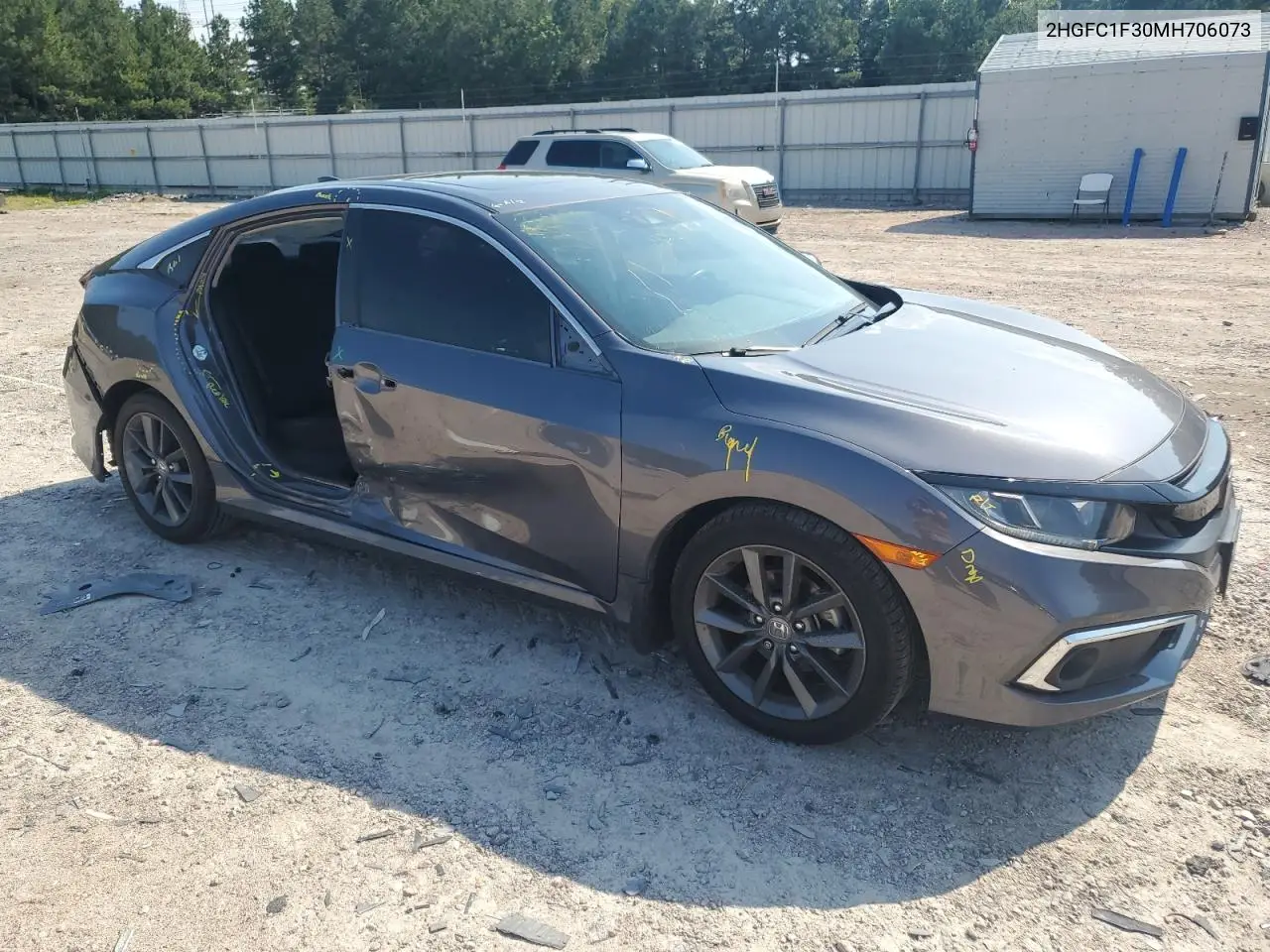 2021 Honda Civic Ex VIN: 2HGFC1F30MH706073 Lot: 62755745