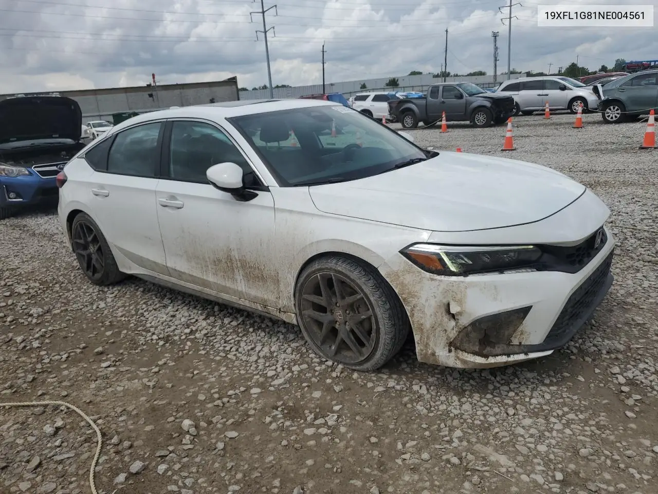 2022 Honda Civic Sport Touring VIN: 19XFL1G81NE004561 Lot: 57098025