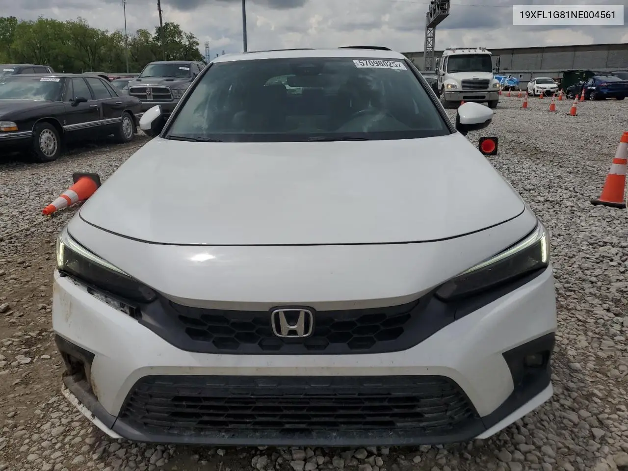 2022 Honda Civic Sport Touring VIN: 19XFL1G81NE004561 Lot: 57098025