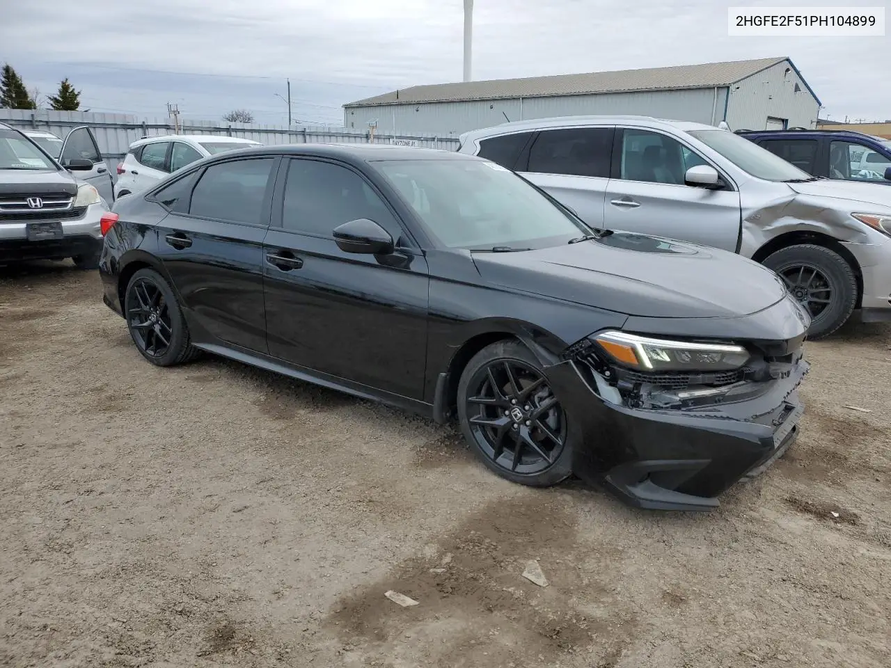 2023 Honda Civic Sport VIN: 2HGFE2F51PH104899 Lot: 48184275