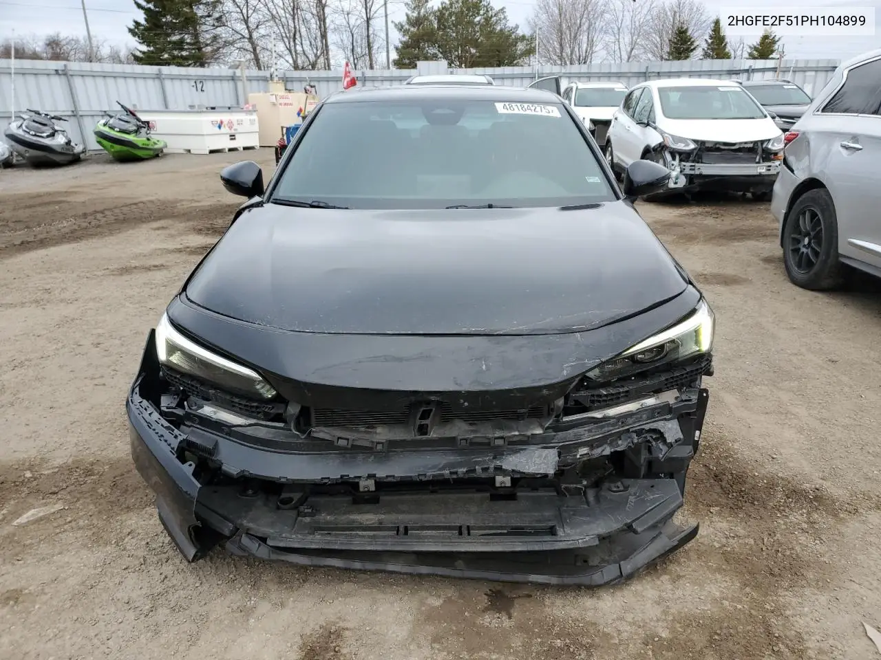 2023 Honda Civic Sport VIN: 2HGFE2F51PH104899 Lot: 48184275