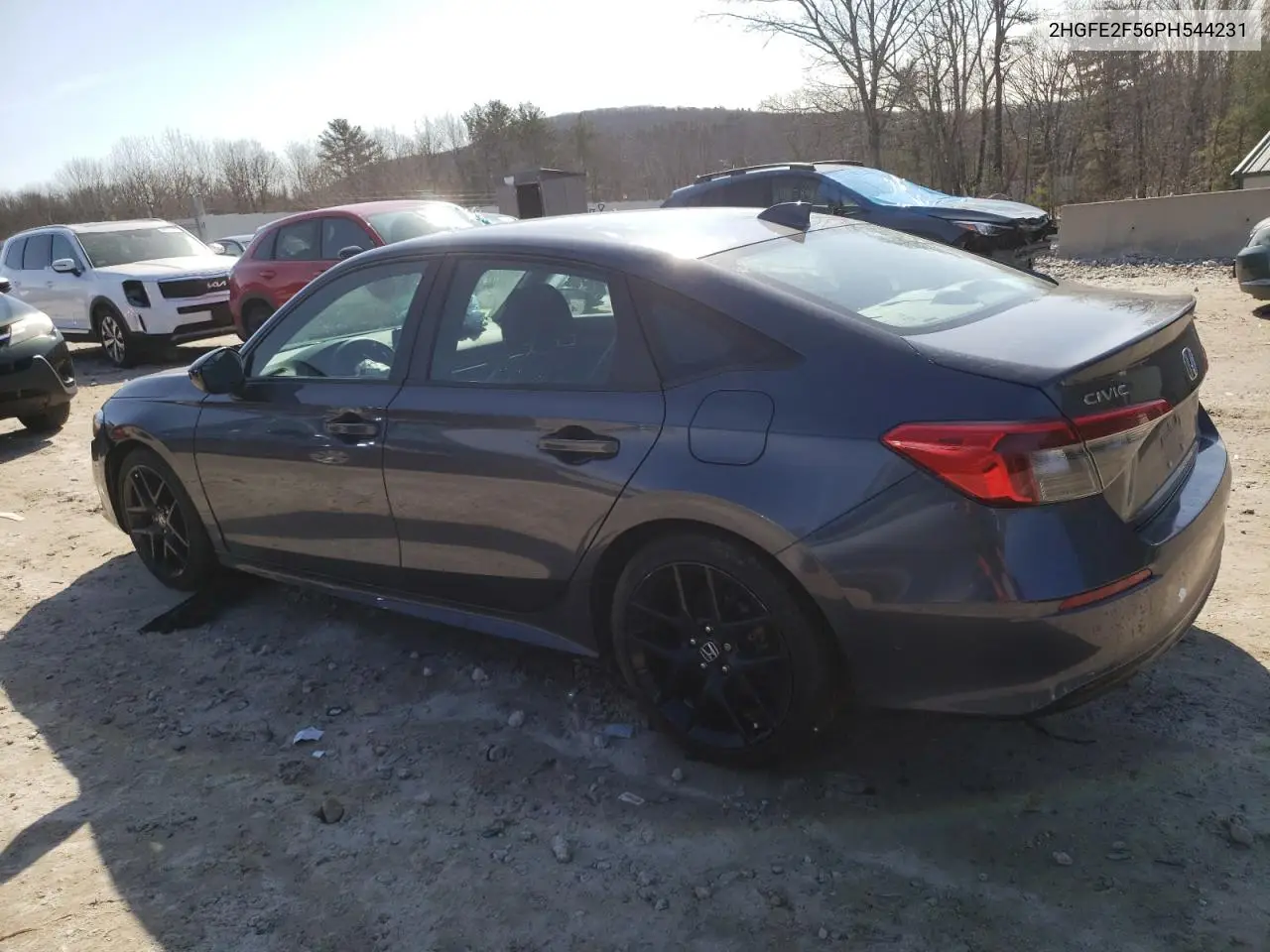 2023 Honda Civic Sport VIN: 2HGFE2F56PH544231 Lot: 48766945