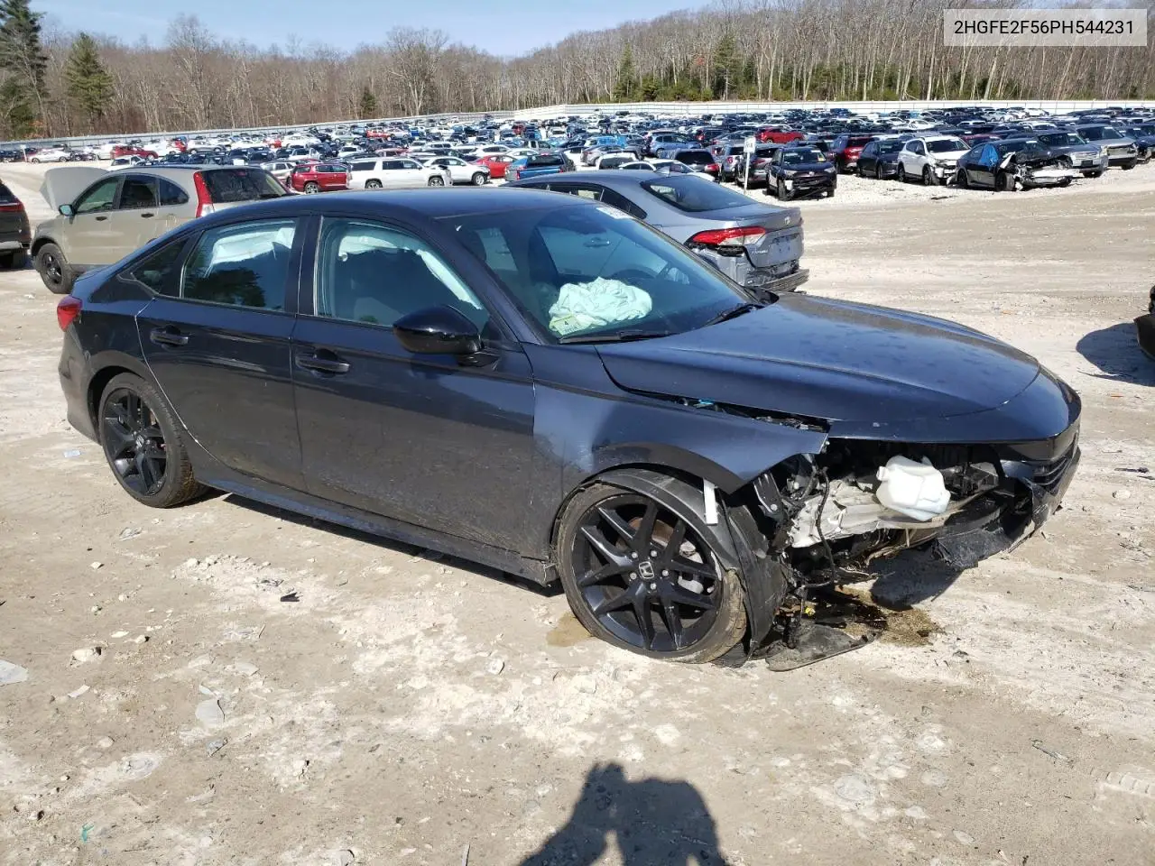 2023 Honda Civic Sport VIN: 2HGFE2F56PH544231 Lot: 48766945