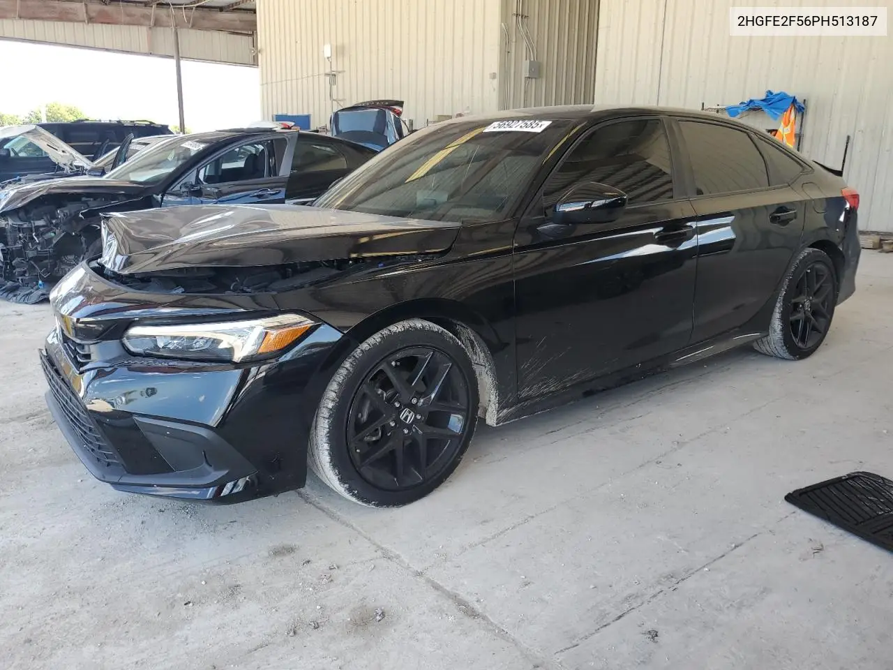 2023 Honda Civic Sport VIN: 2HGFE2F56PH513187 Lot: 56927585