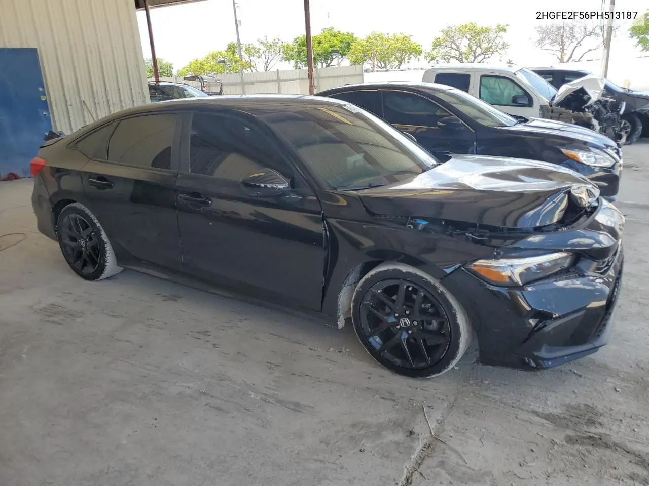 2023 Honda Civic Sport VIN: 2HGFE2F56PH513187 Lot: 56927585