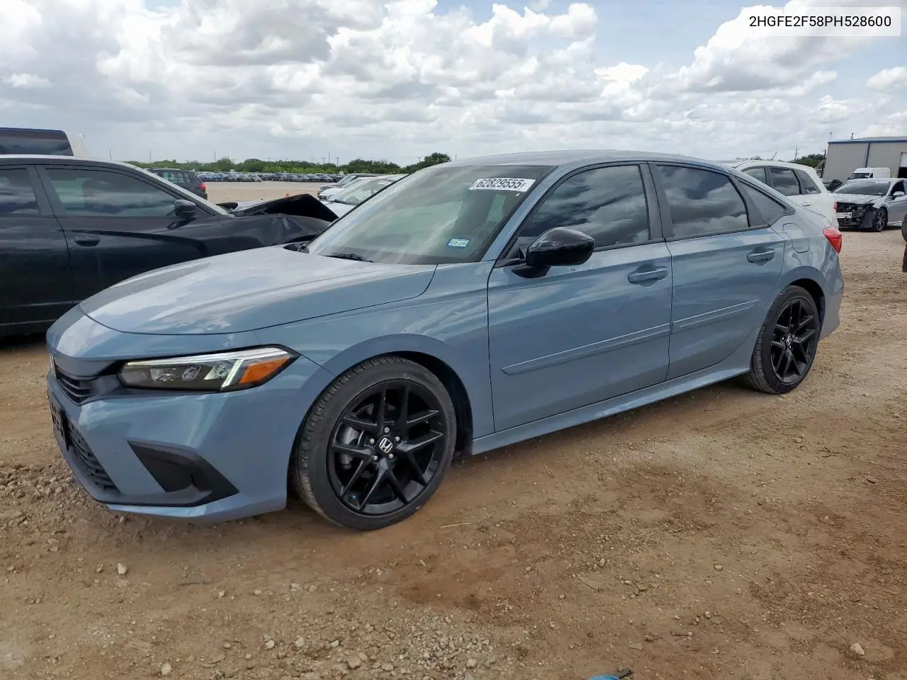2023 Honda Civic Sport VIN: 2HGFE2F58PH528600 Lot: 62829555