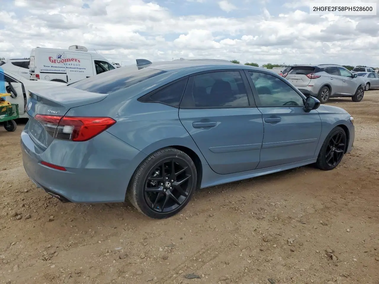 2023 Honda Civic Sport VIN: 2HGFE2F58PH528600 Lot: 62829555