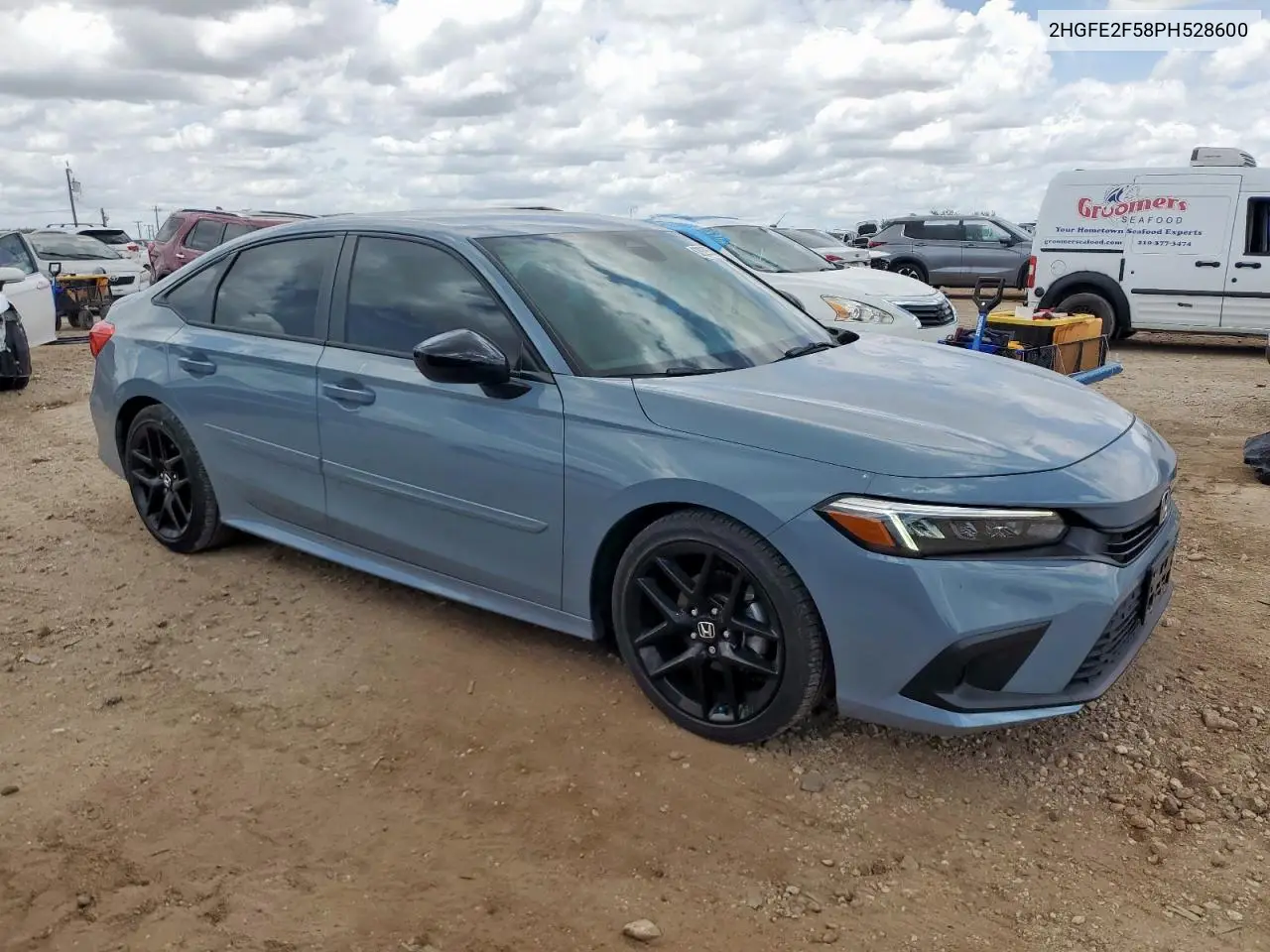 2023 Honda Civic Sport VIN: 2HGFE2F58PH528600 Lot: 62829555