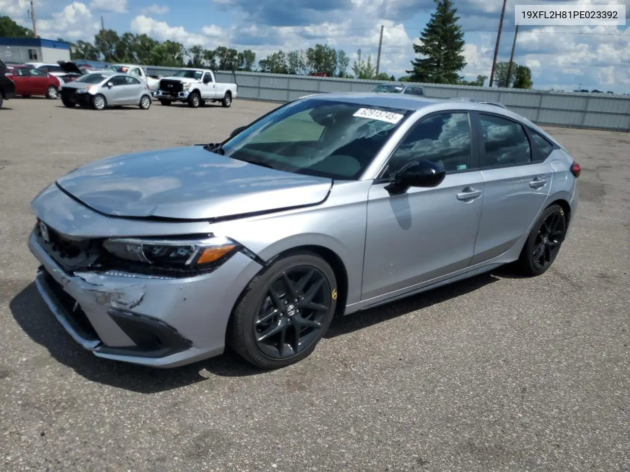 2023 Honda Civic Sport VIN: 19XFL2H81PE023392 Lot: 62915745