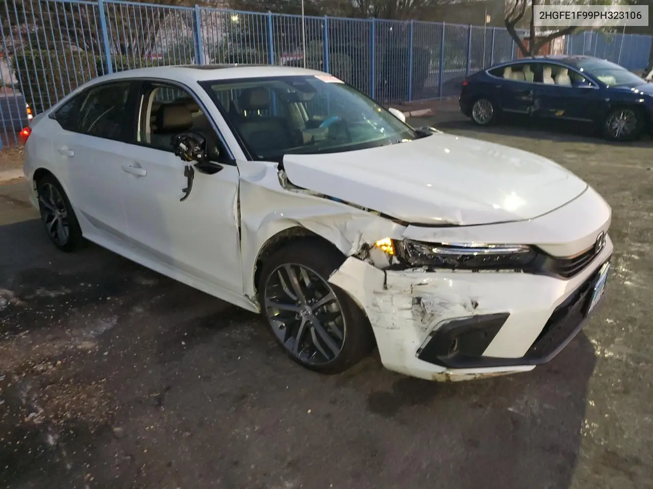 2023 Honda Civic Touring VIN: 2HGFE1F99PH323106 Lot: 63152825