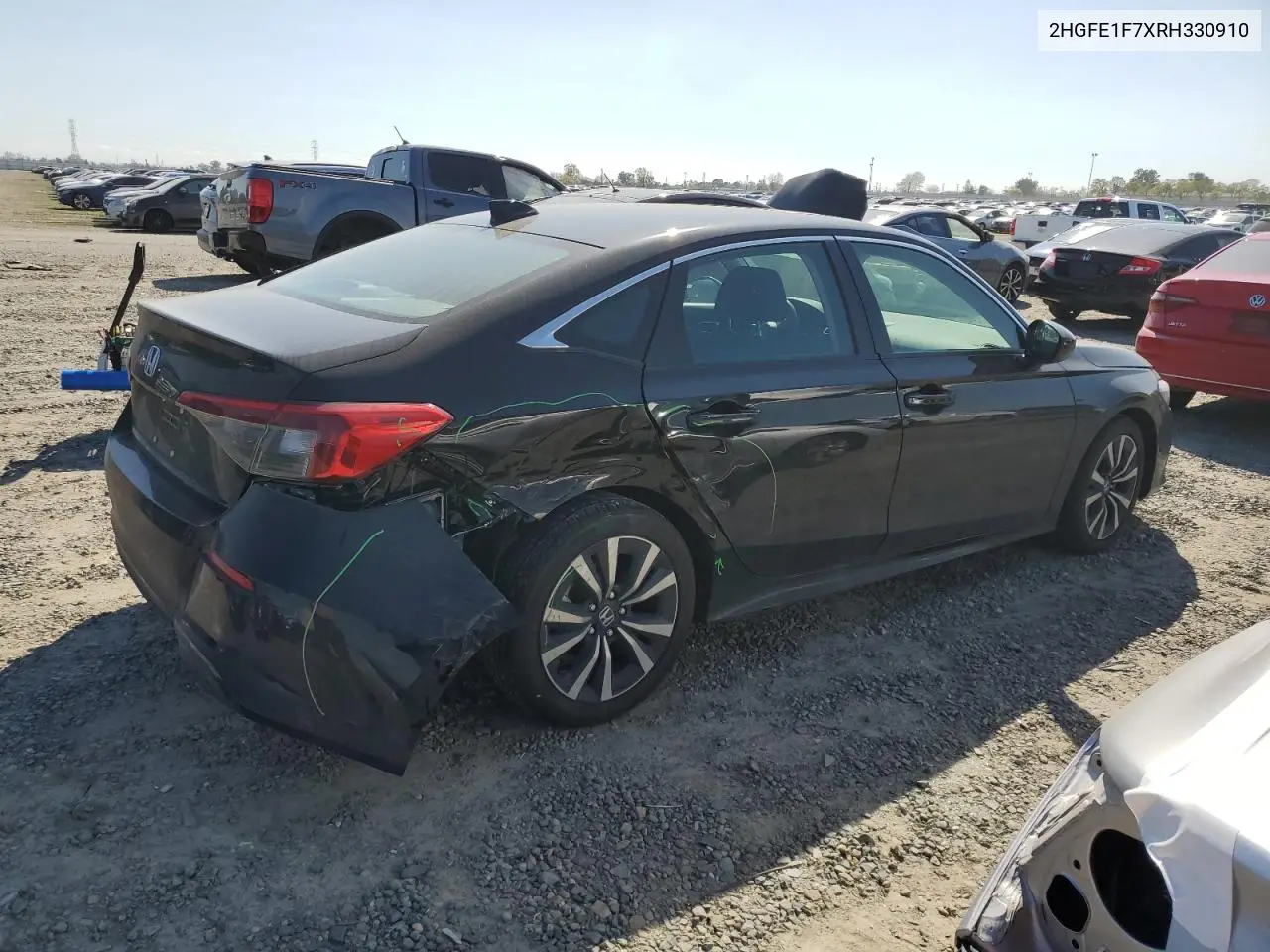 2024 Honda Civic Ex VIN: 2HGFE1F7XRH330910 Lot: 50415895
