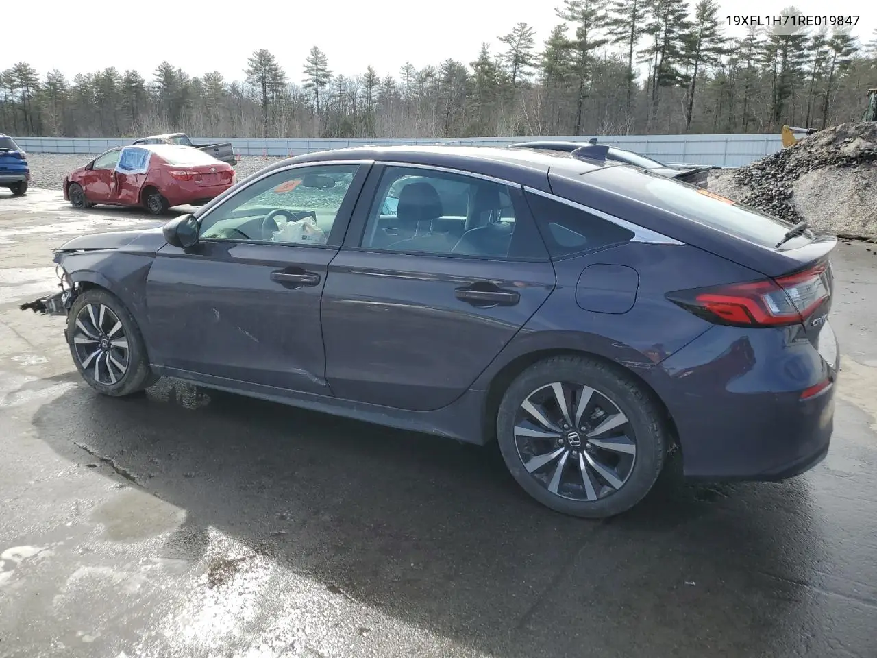 2024 Honda Civic Exl VIN: 19XFL1H71RE019847 Lot: 51758405