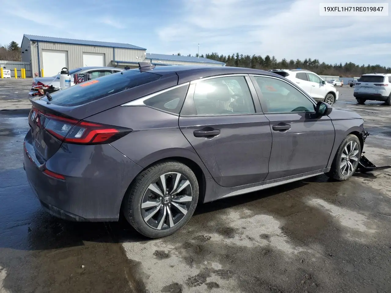 2024 Honda Civic Exl VIN: 19XFL1H71RE019847 Lot: 51758405