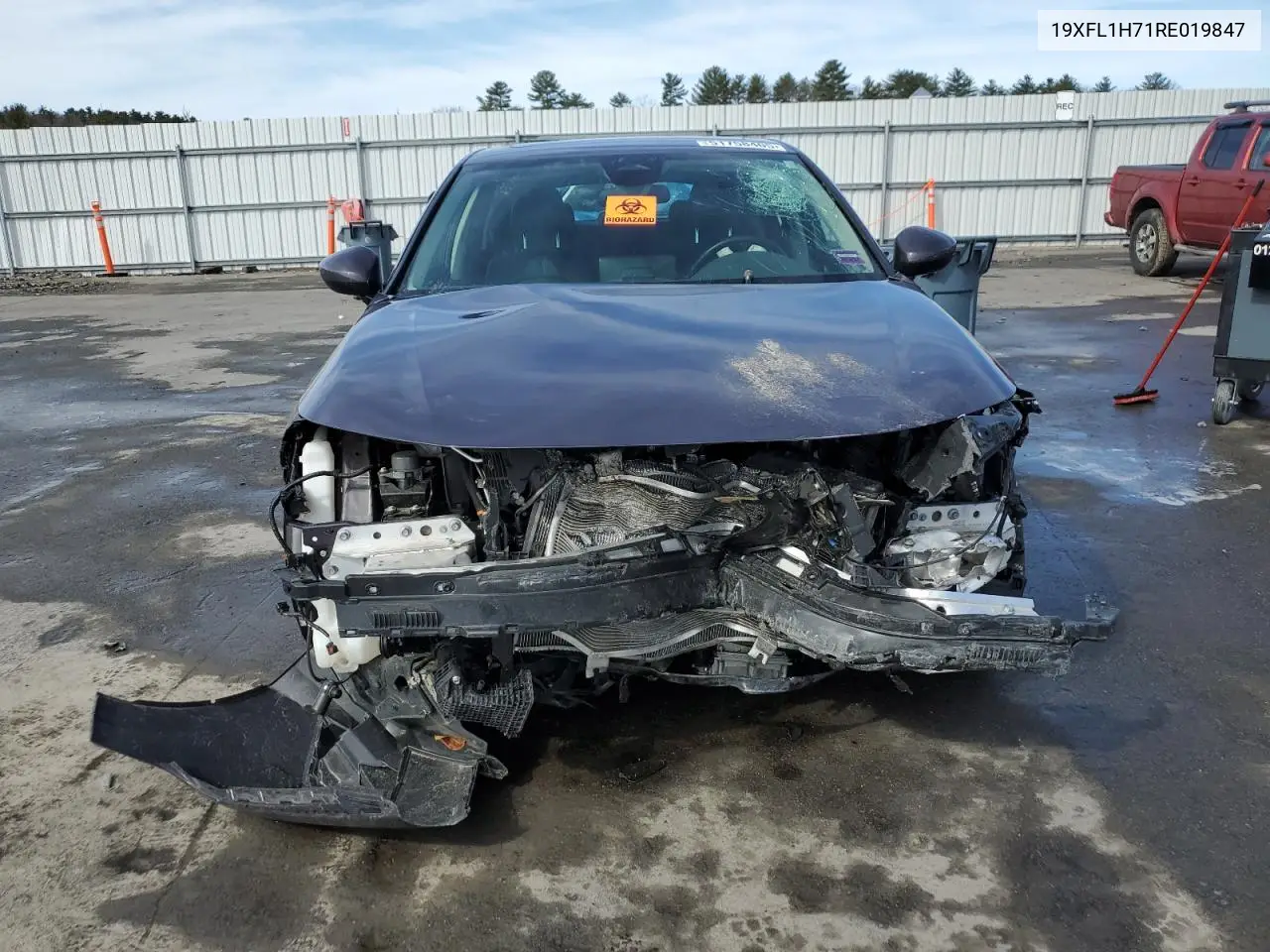 2024 Honda Civic Exl VIN: 19XFL1H71RE019847 Lot: 51758405