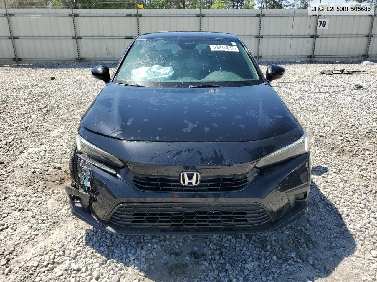 2024 Honda Civic Sport VIN: 2HGFE2F50RH505685 Lot: 53075815