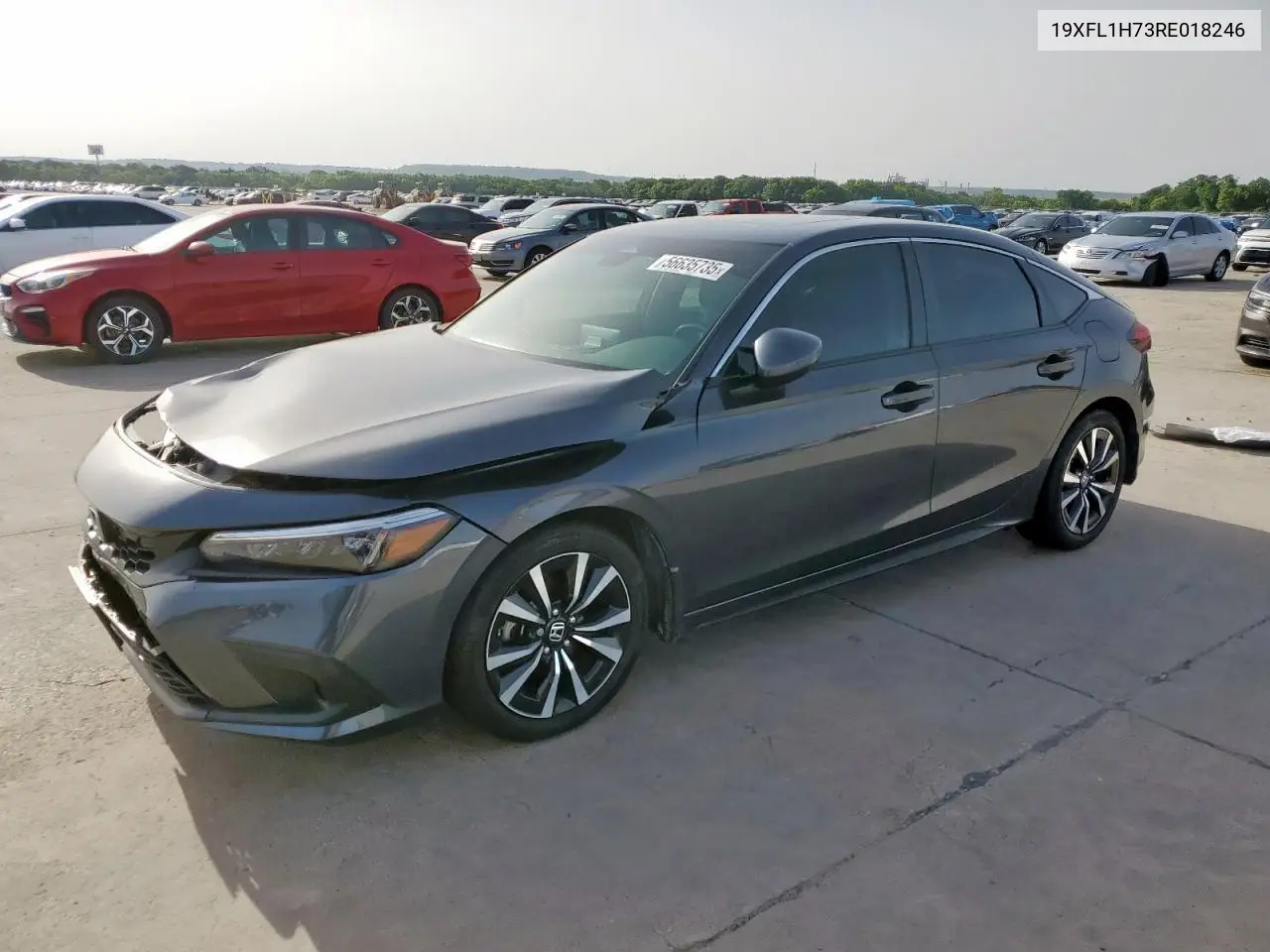 2024 Honda Civic Exl VIN: 19XFL1H73RE018246 Lot: 56635735
