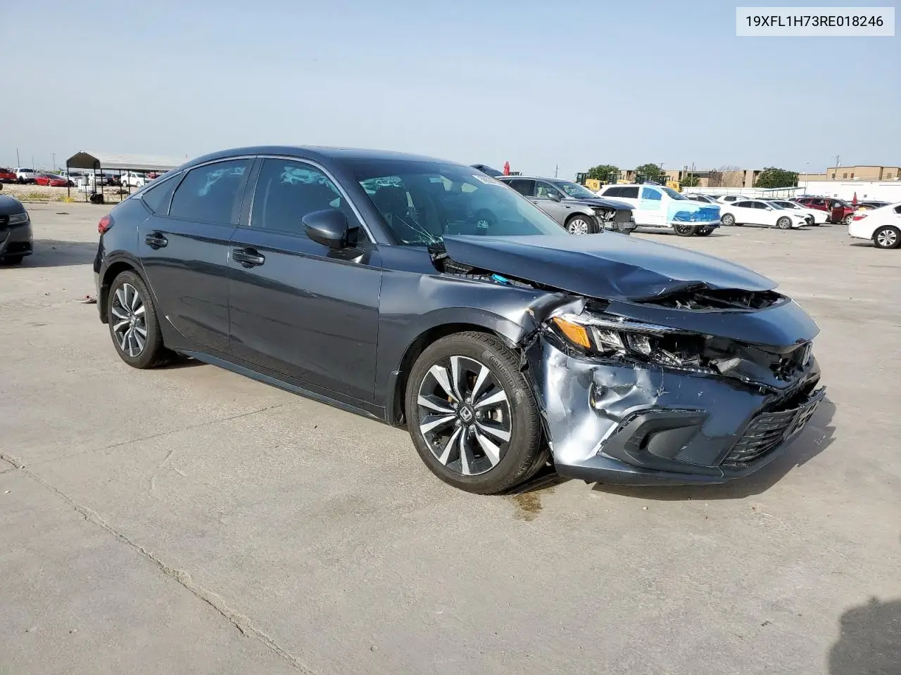 2024 Honda Civic Exl VIN: 19XFL1H73RE018246 Lot: 56635735