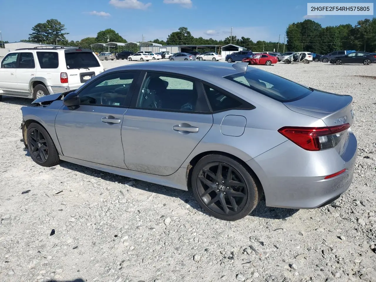 2024 Honda Civic Sport VIN: 2HGFE2F54RH575805 Lot: 62885915