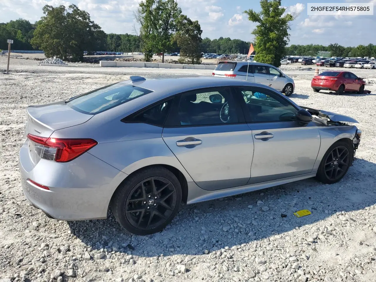 2024 Honda Civic Sport VIN: 2HGFE2F54RH575805 Lot: 62885915