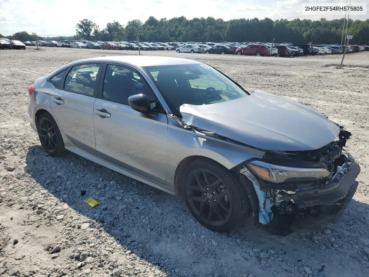 2024 Honda Civic Sport VIN: 2HGFE2F54RH575805 Lot: 62885915