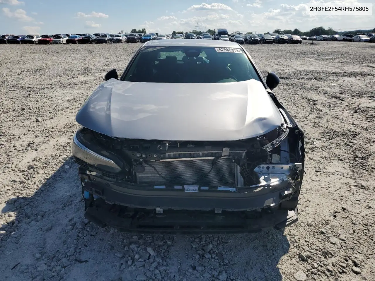 2024 Honda Civic Sport VIN: 2HGFE2F54RH575805 Lot: 62885915