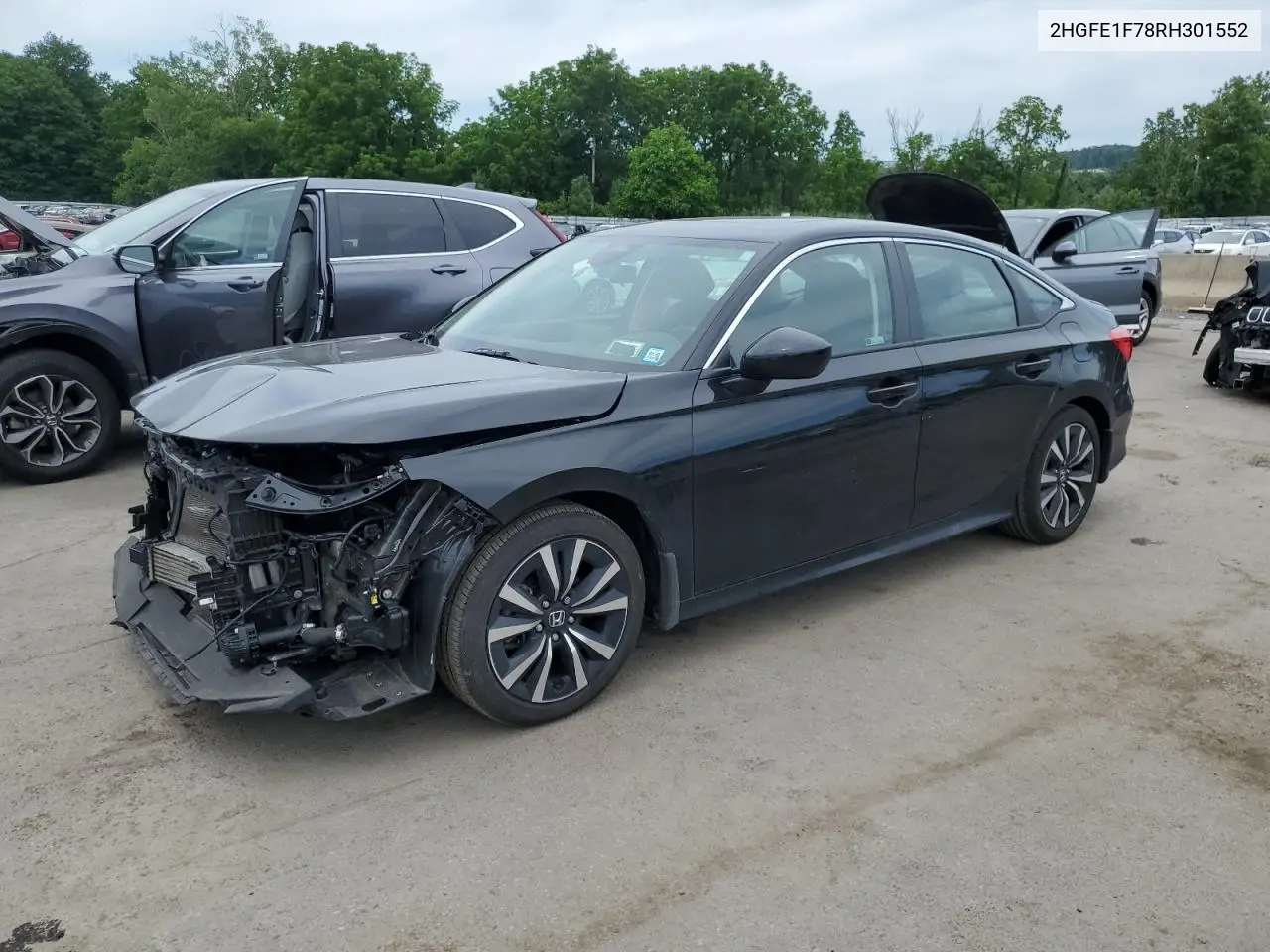 2HGFE1F78RH301552 2024 Honda Civic Ex