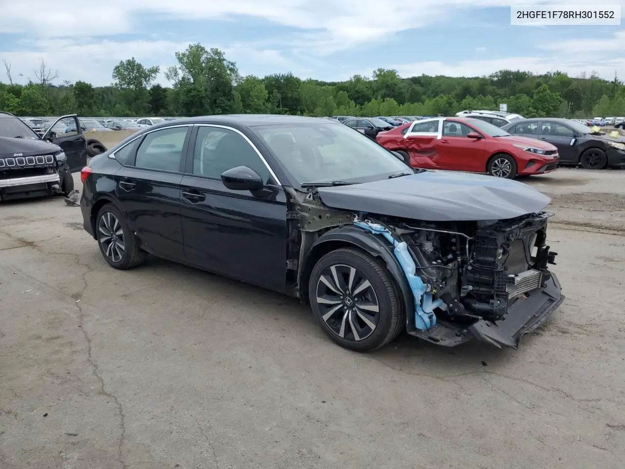 2HGFE1F78RH301552 2024 Honda Civic Ex