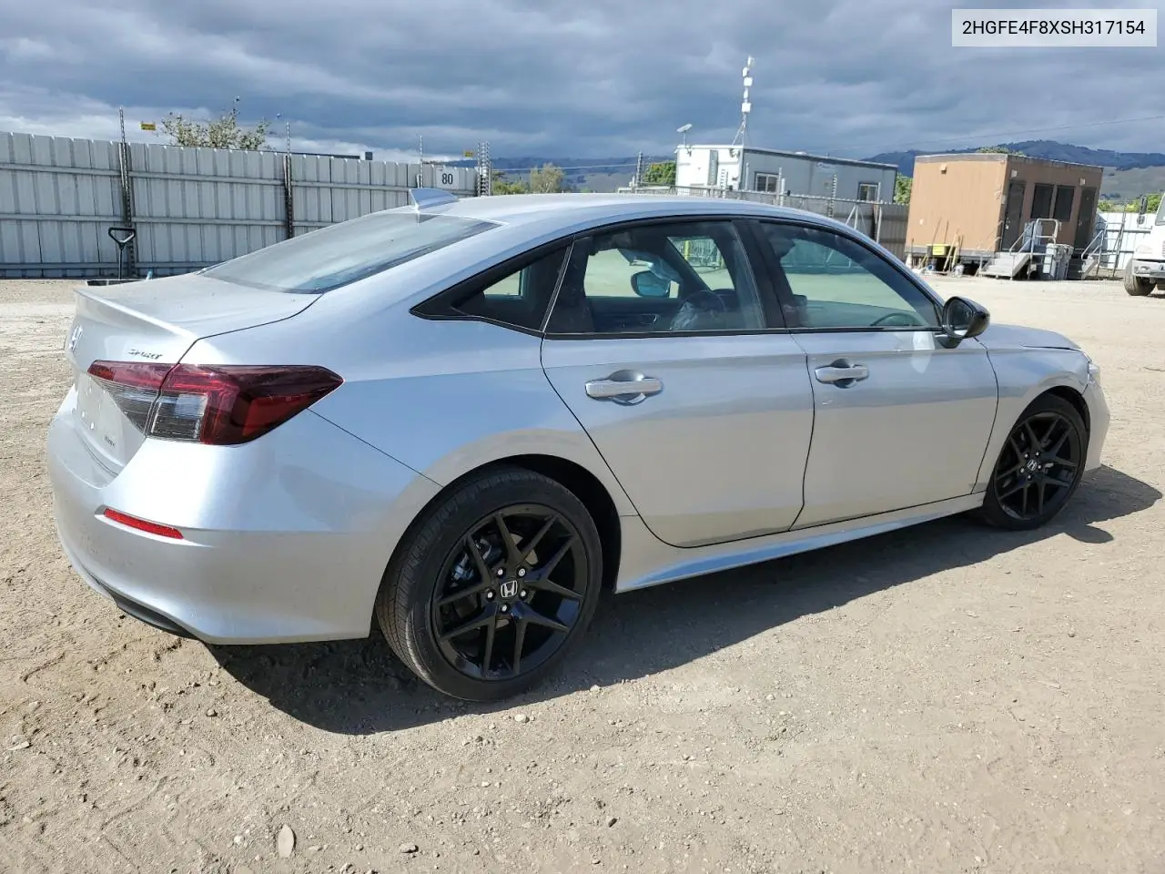 2025 Honda Civic Sport VIN: 2HGFE4F8XSH317154 Lot: 56817685