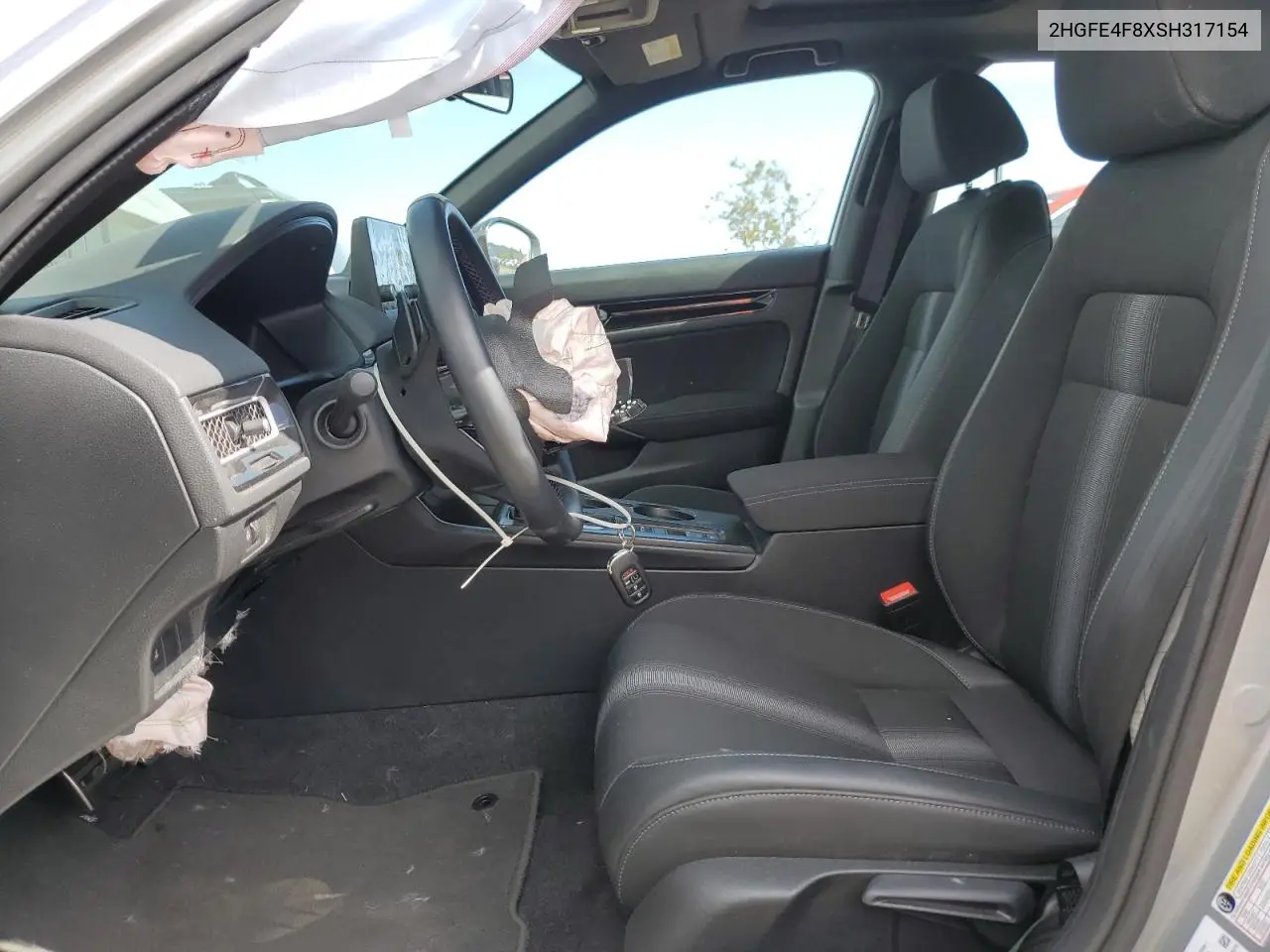 2025 Honda Civic Sport VIN: 2HGFE4F8XSH317154 Lot: 56817685