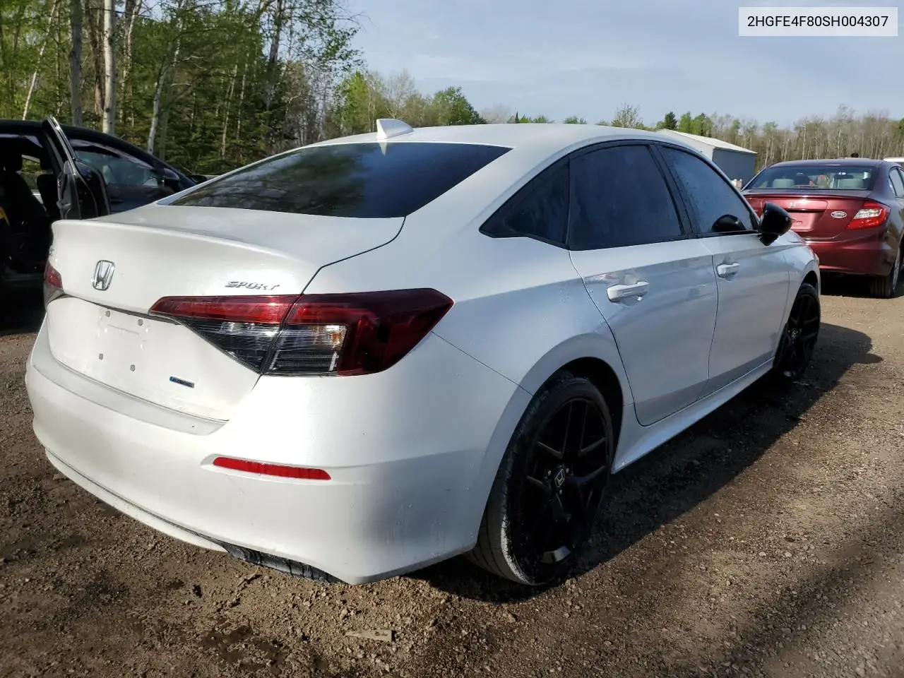 2025 Honda Civic Sport VIN: 2HGFE4F80SH004307 Lot: 56847935