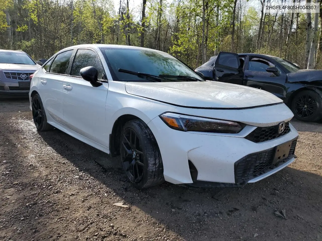 2025 Honda Civic Sport VIN: 2HGFE4F80SH004307 Lot: 56847935
