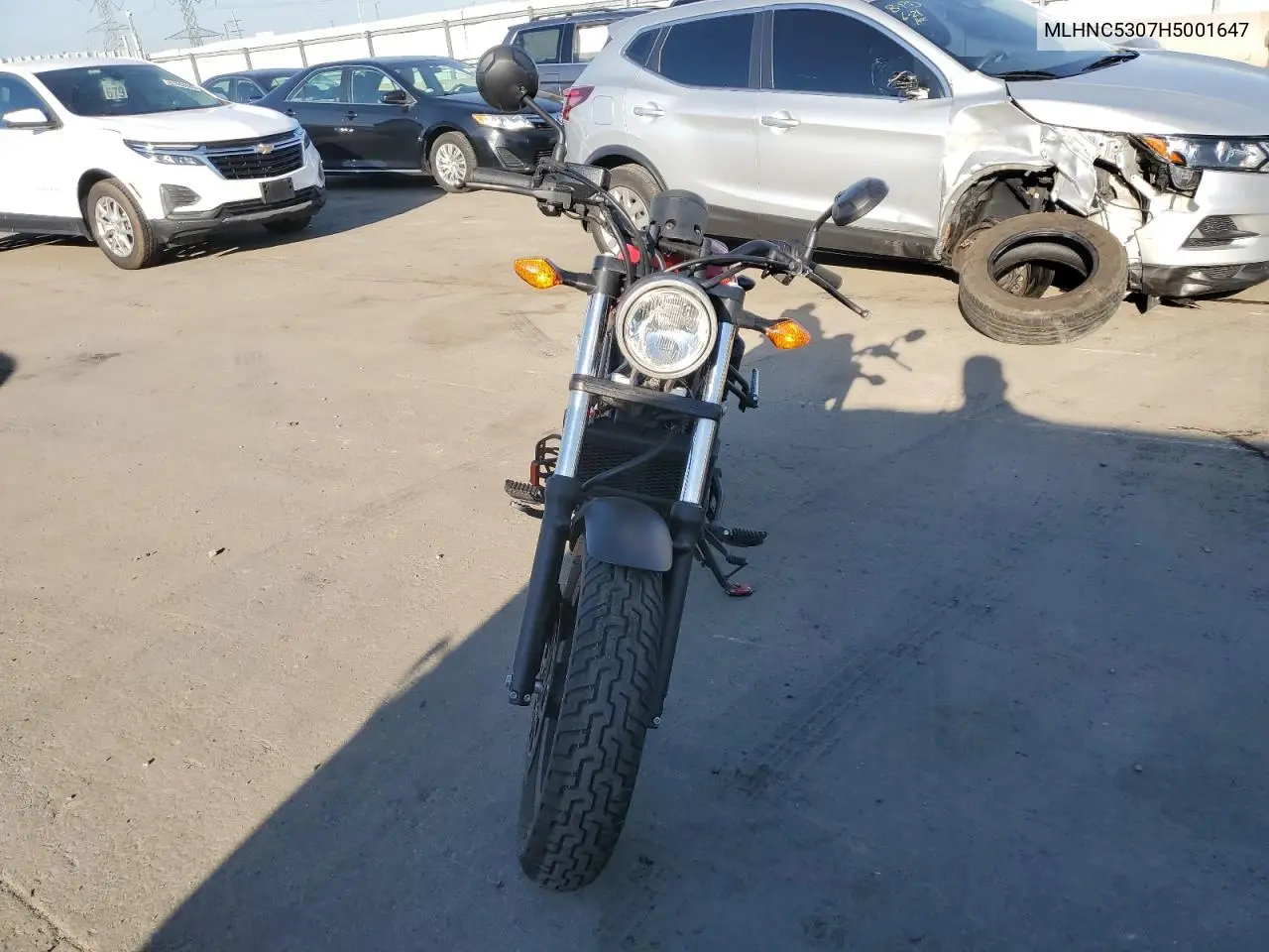 2017 Honda Cmx300 VIN: MLHNC5307H5001647 Lot: 63039135