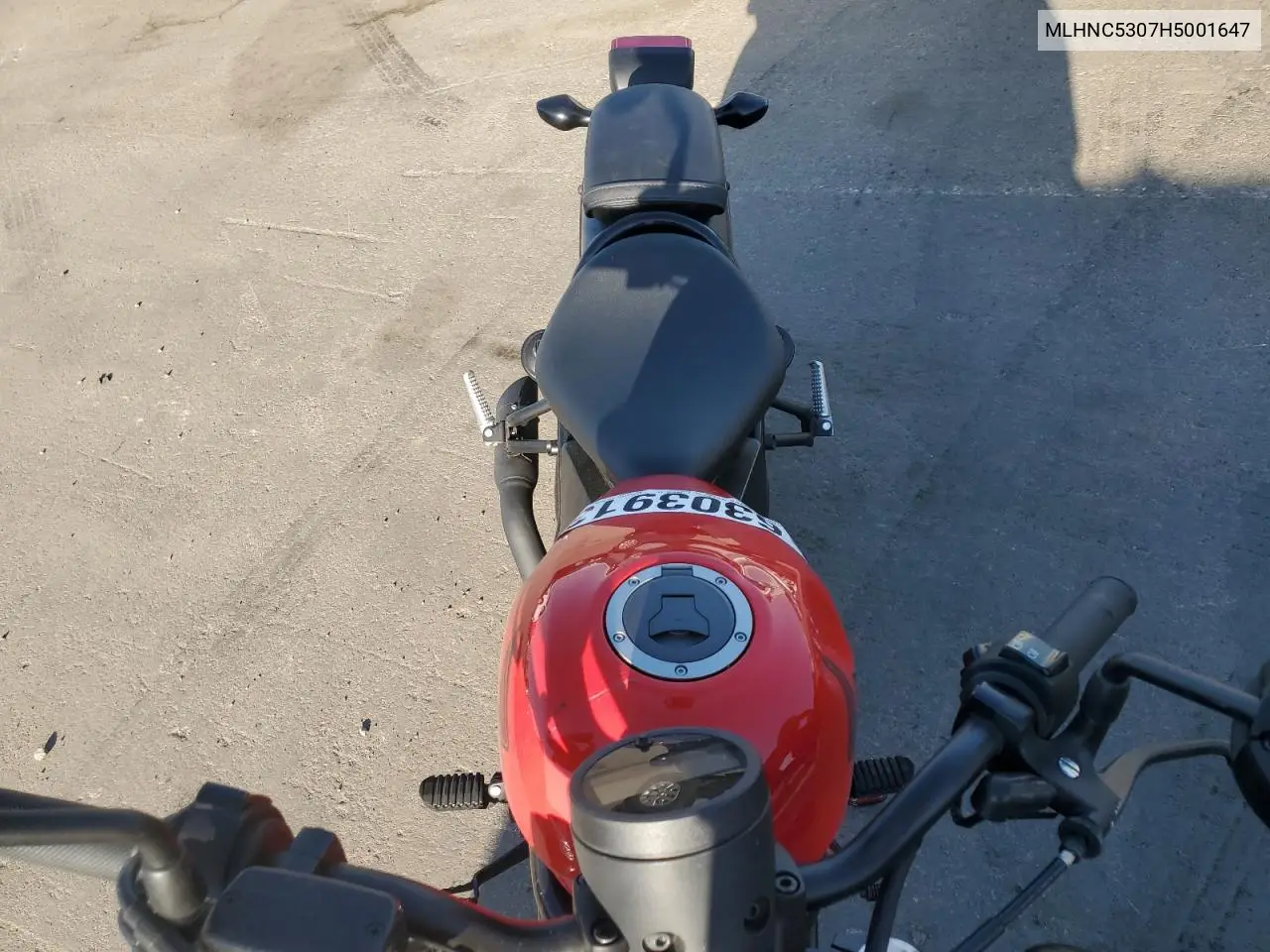 2017 Honda Cmx300 VIN: MLHNC5307H5001647 Lot: 63039135