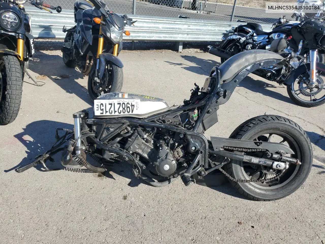 2018 Honda Cmx300 A VIN: MLHNC5354J5100184 Lot: 49821215