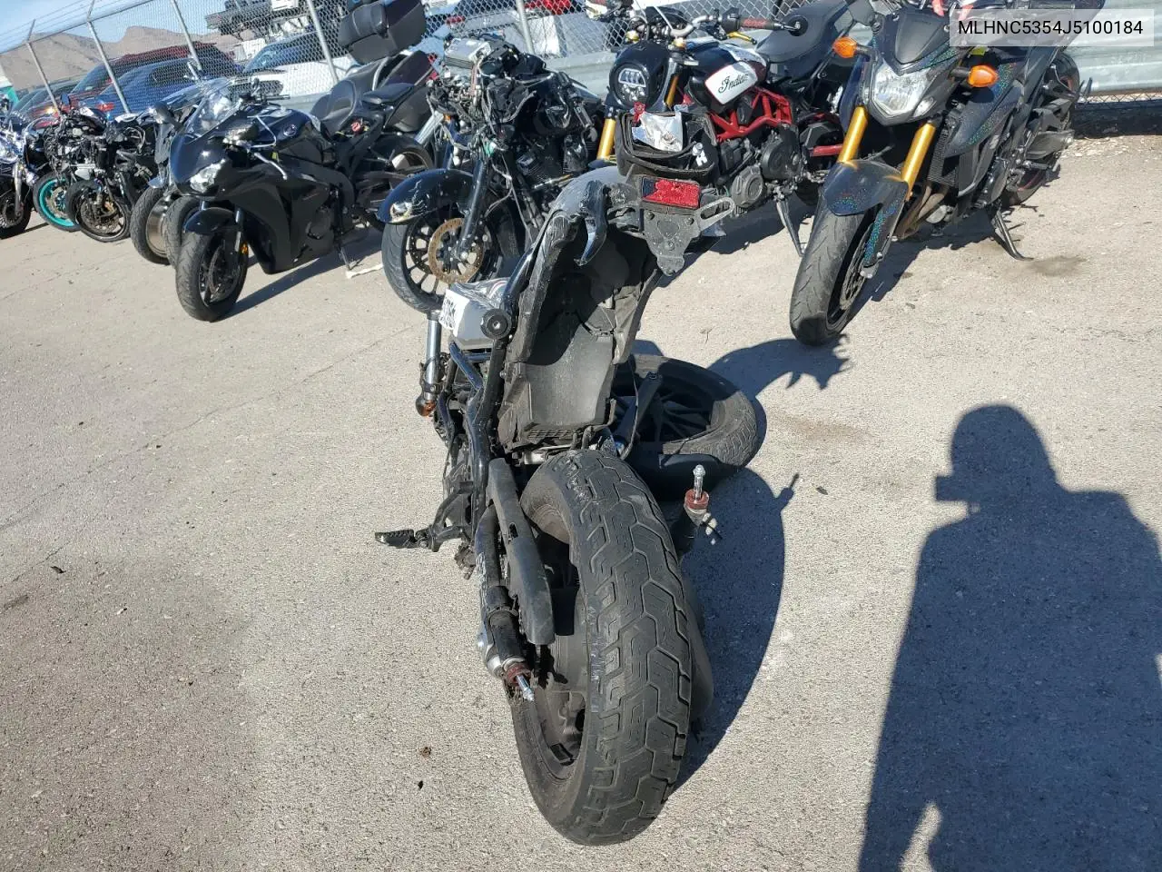 2018 Honda Cmx300 A VIN: MLHNC5354J5100184 Lot: 49821215