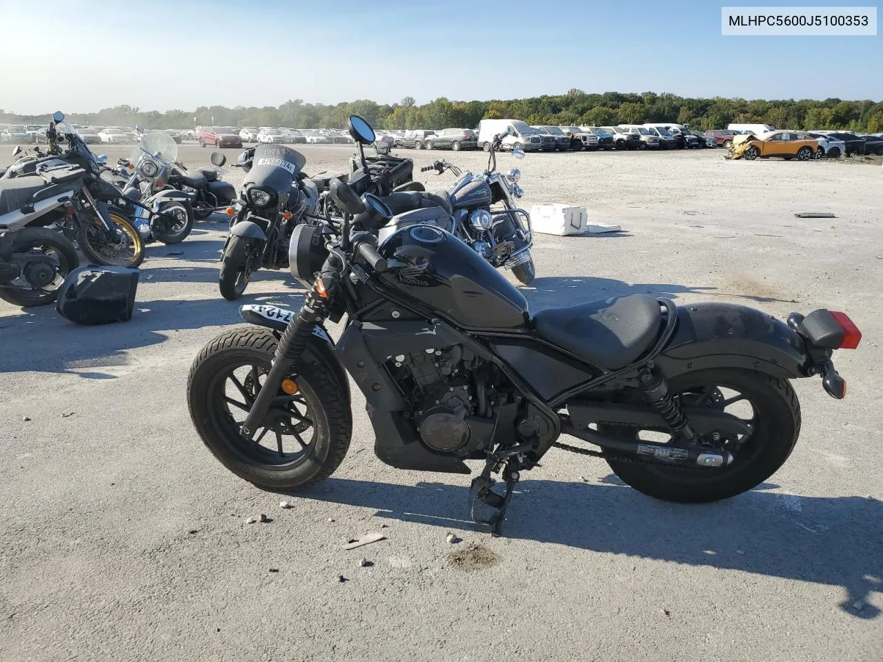 2018 Honda Cmx500 VIN: MLHPC5600J5100353 Lot: 73387124